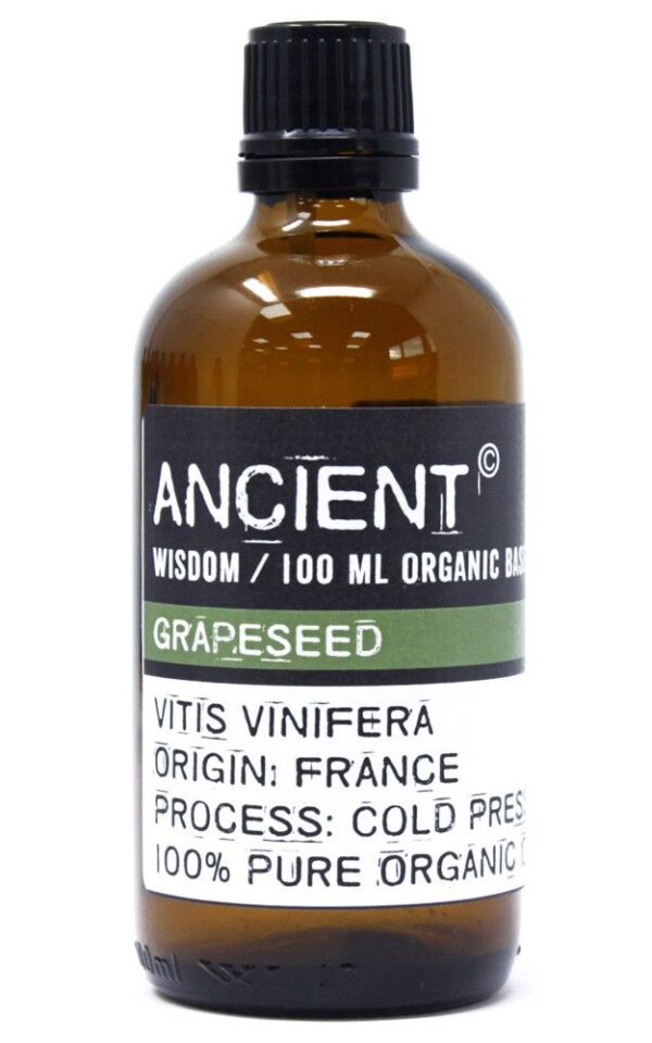 Grapeseed Organic Base Oil – 100ml