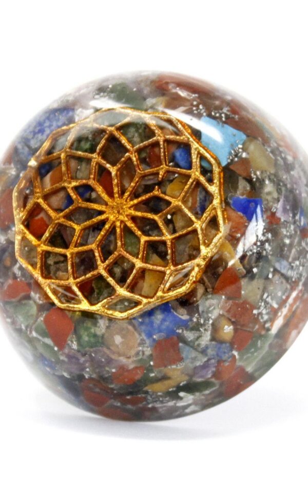 Orgonite Desk Power Packs - Multi Stone Dome