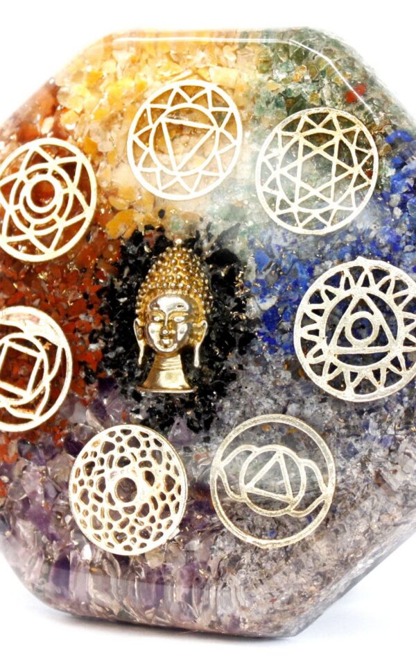 Orgonite Desk Power Packs - Buddha Chakra - Lrg